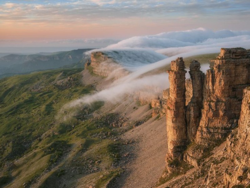 Закат на Бермамыте