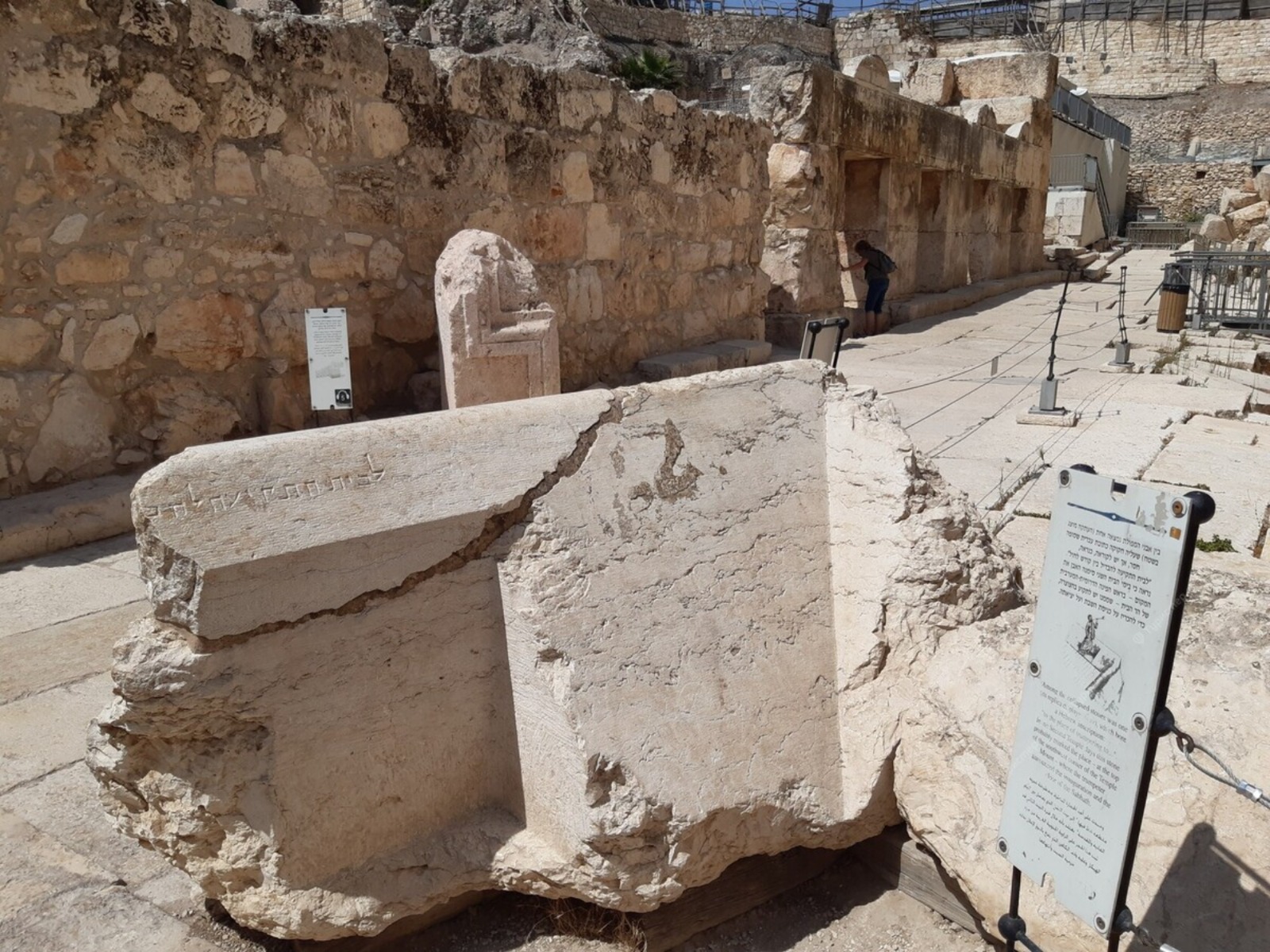 Раскопки у Храмовой горы  