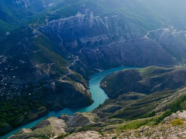 Из Чечни в Дагестан, к Сулакскому каньону!