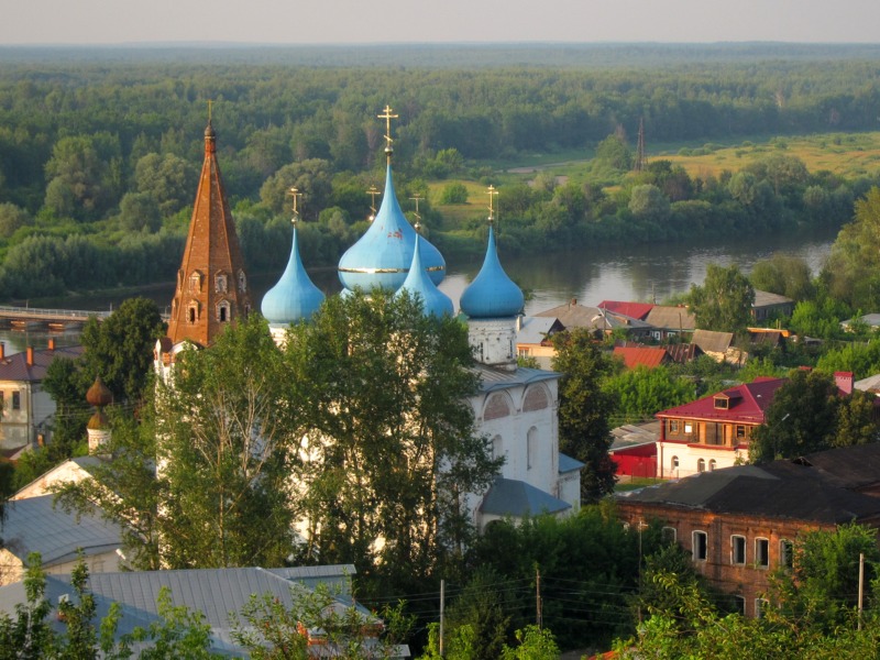 Исторический центр провинциального русского Городца