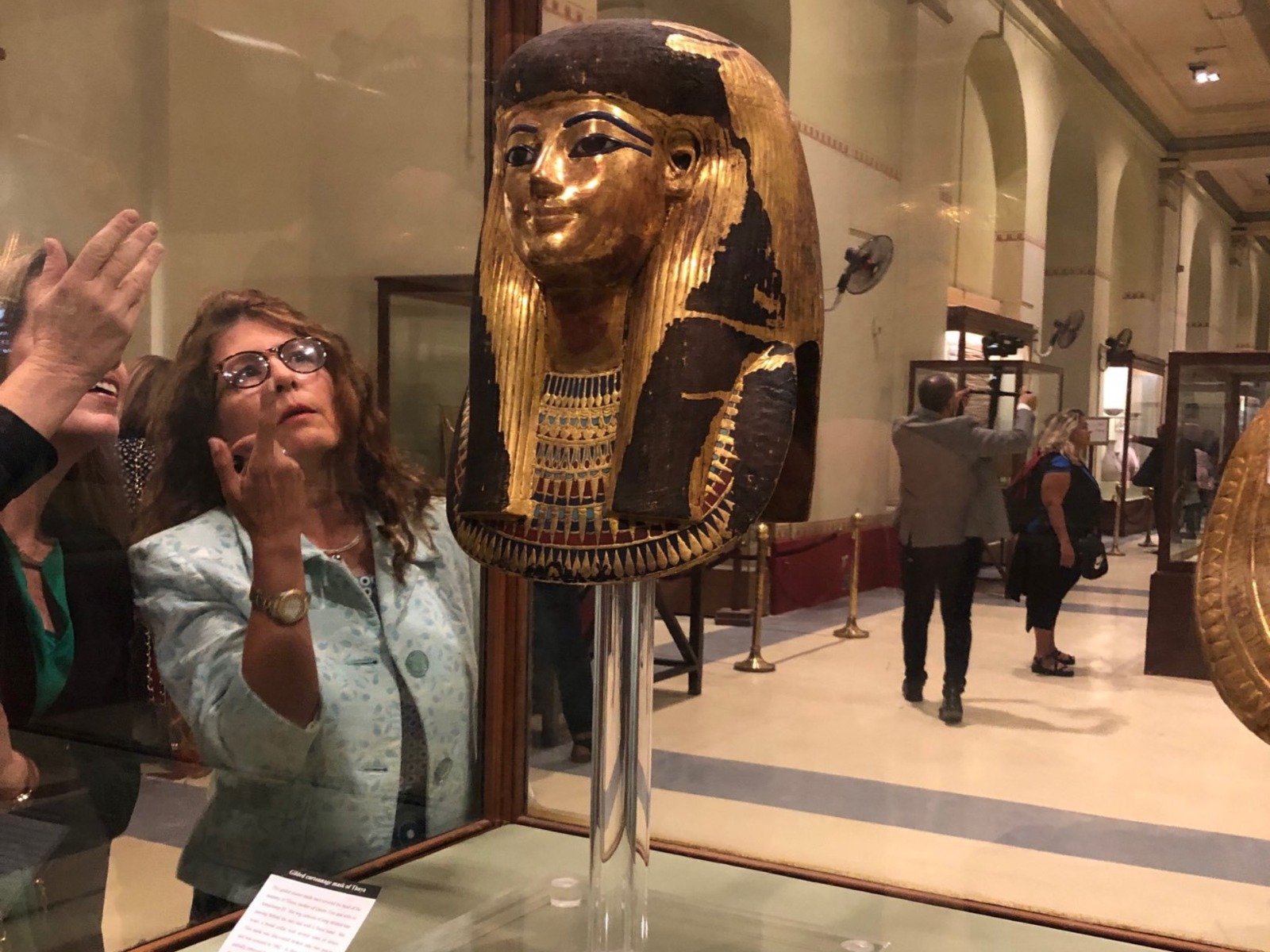 Экспонаты музея в Каире 