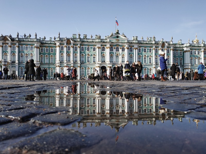 Дворцовая площадь и Эрмитаж