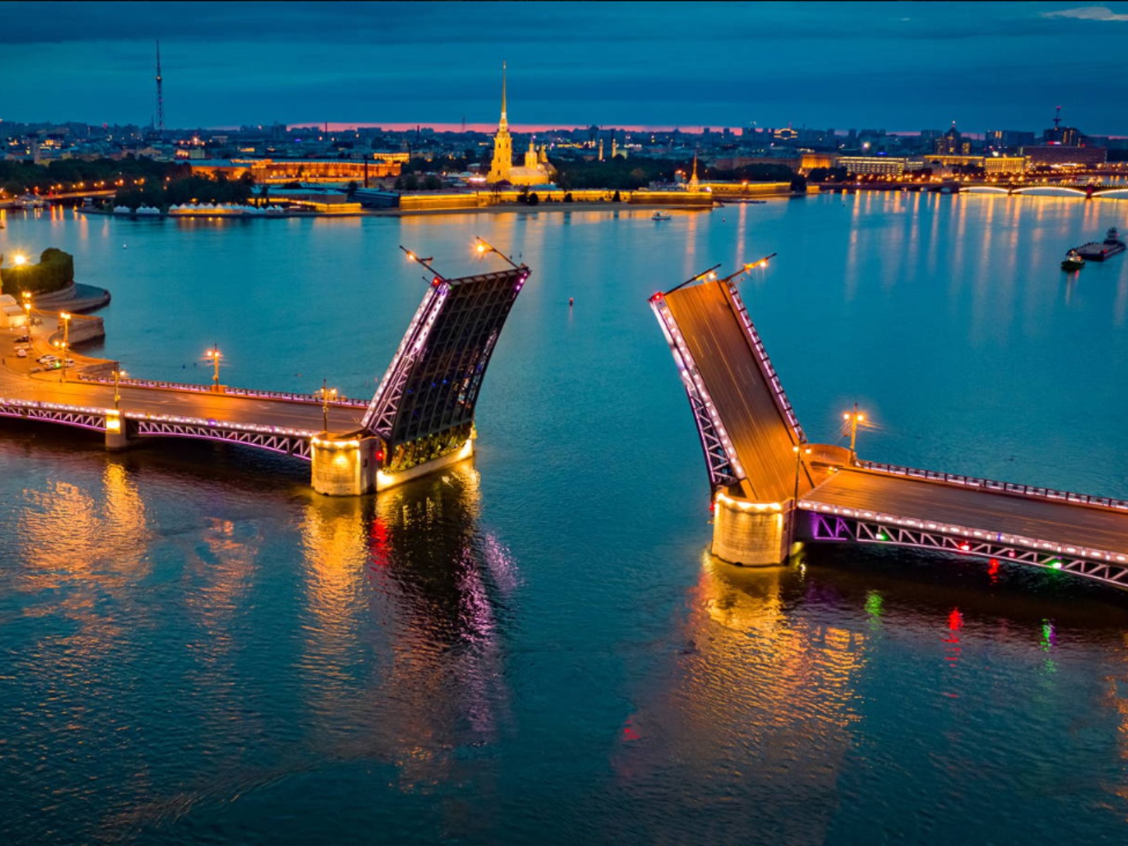 Разводные мосты, Санкт-Петербург