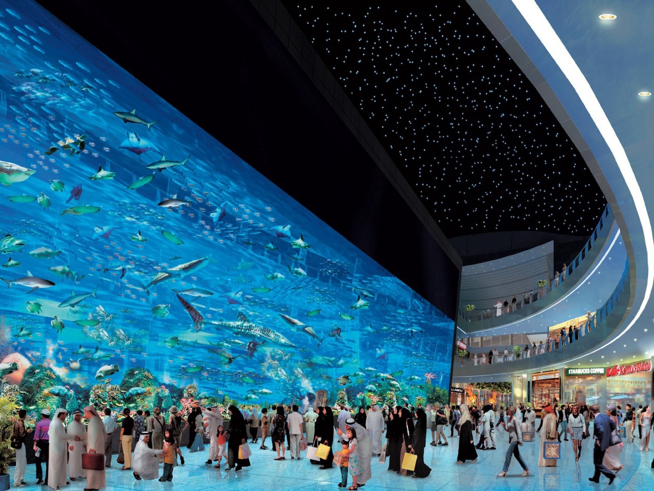  Dubai Aquarium & Underwater Zoo | Цена 57$, отзывы, описание экскурсии