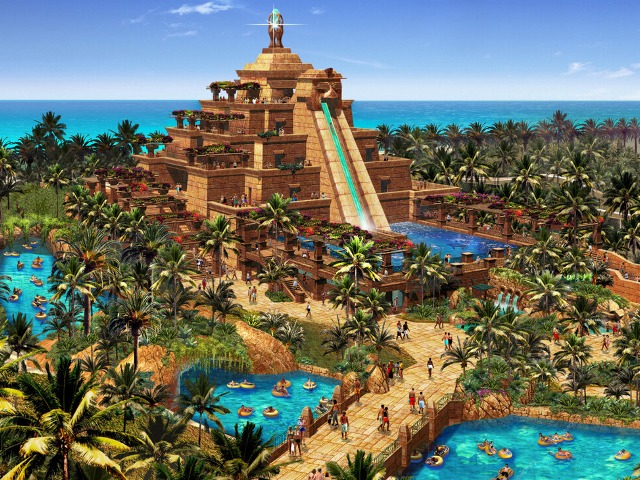 Водный парк Aquaventure в отеле “Атлантис” — фото 3