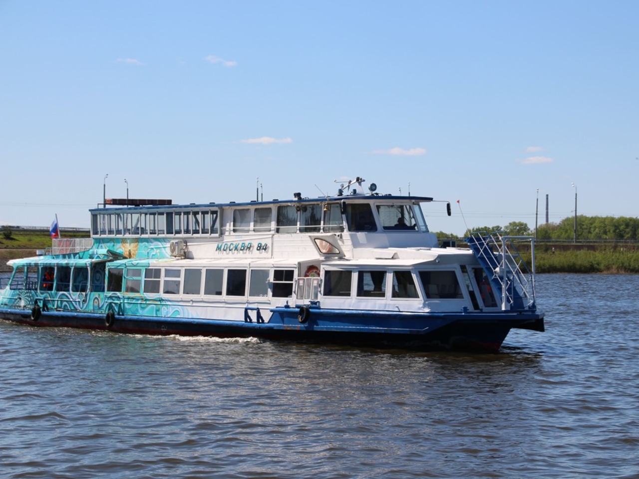 Волга и Казанка: 2 реки — 2 пути - групповая экскурсия в Казани длительностью 2 часа с количеством участников более 20 человек цена экскурсии 2250₽