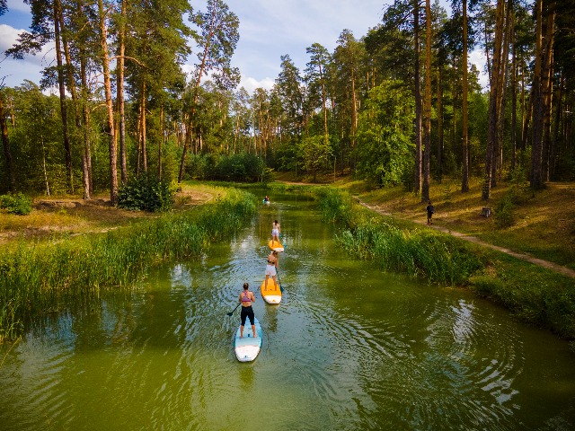 SUP-прогулка на Лебяжьем озере — фото 2