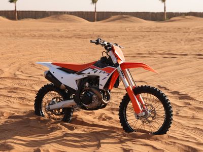 По пустыне на мотоцикле KTМ 450 