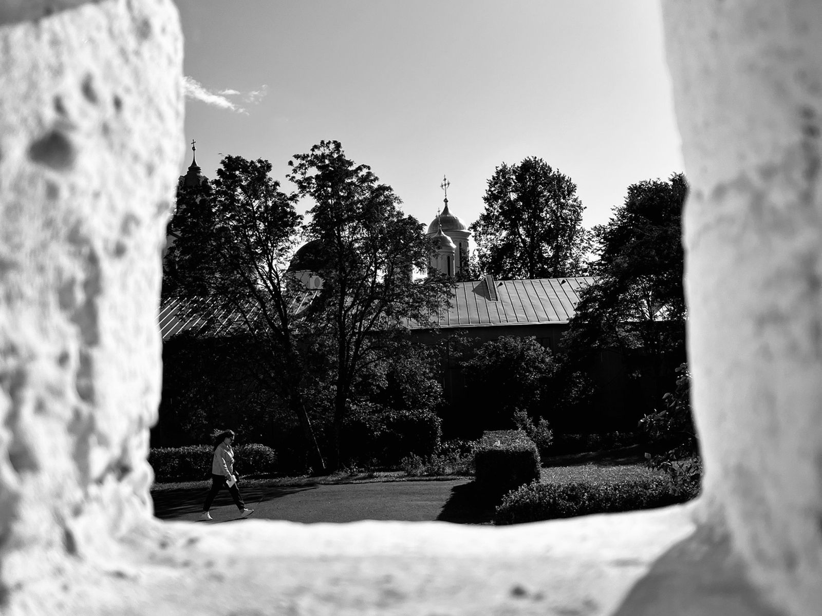 Вид на Ярославский музей-заповедник (бывший Спасский монастырь)