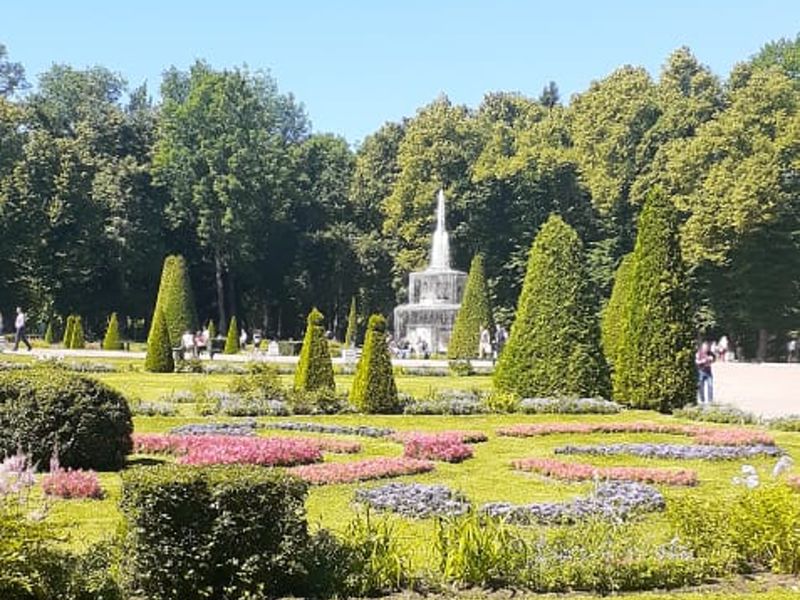Цветочные партеры