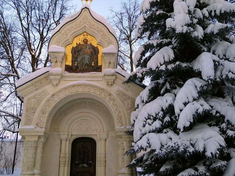 На экскурсии