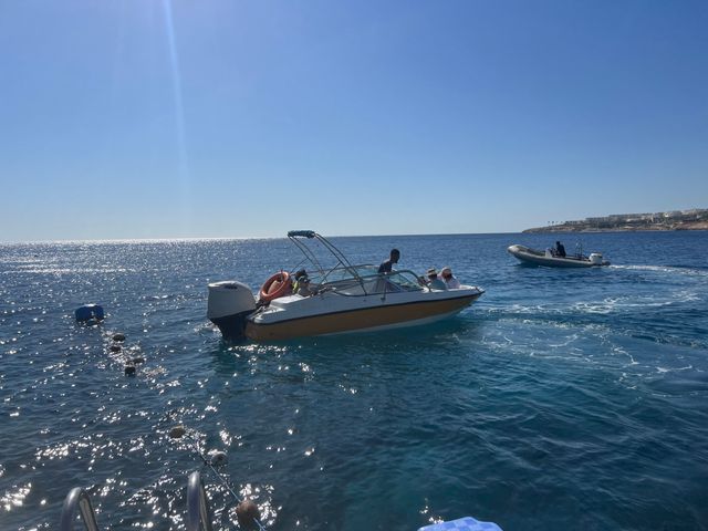 Морская прогулка на индивидуальном катере в Шарм-эль-Шейхе