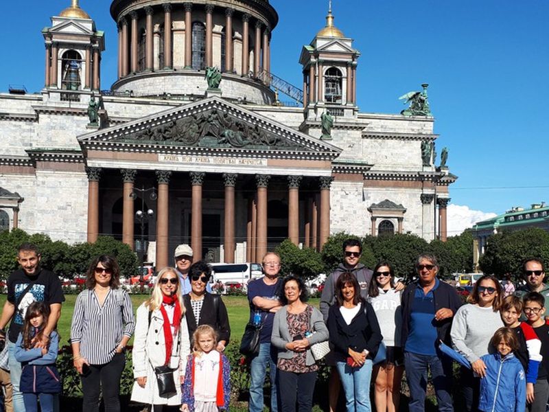 На экскурсии