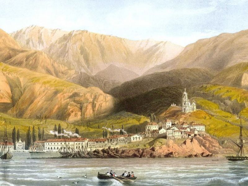Ялта 1840 г. - начало