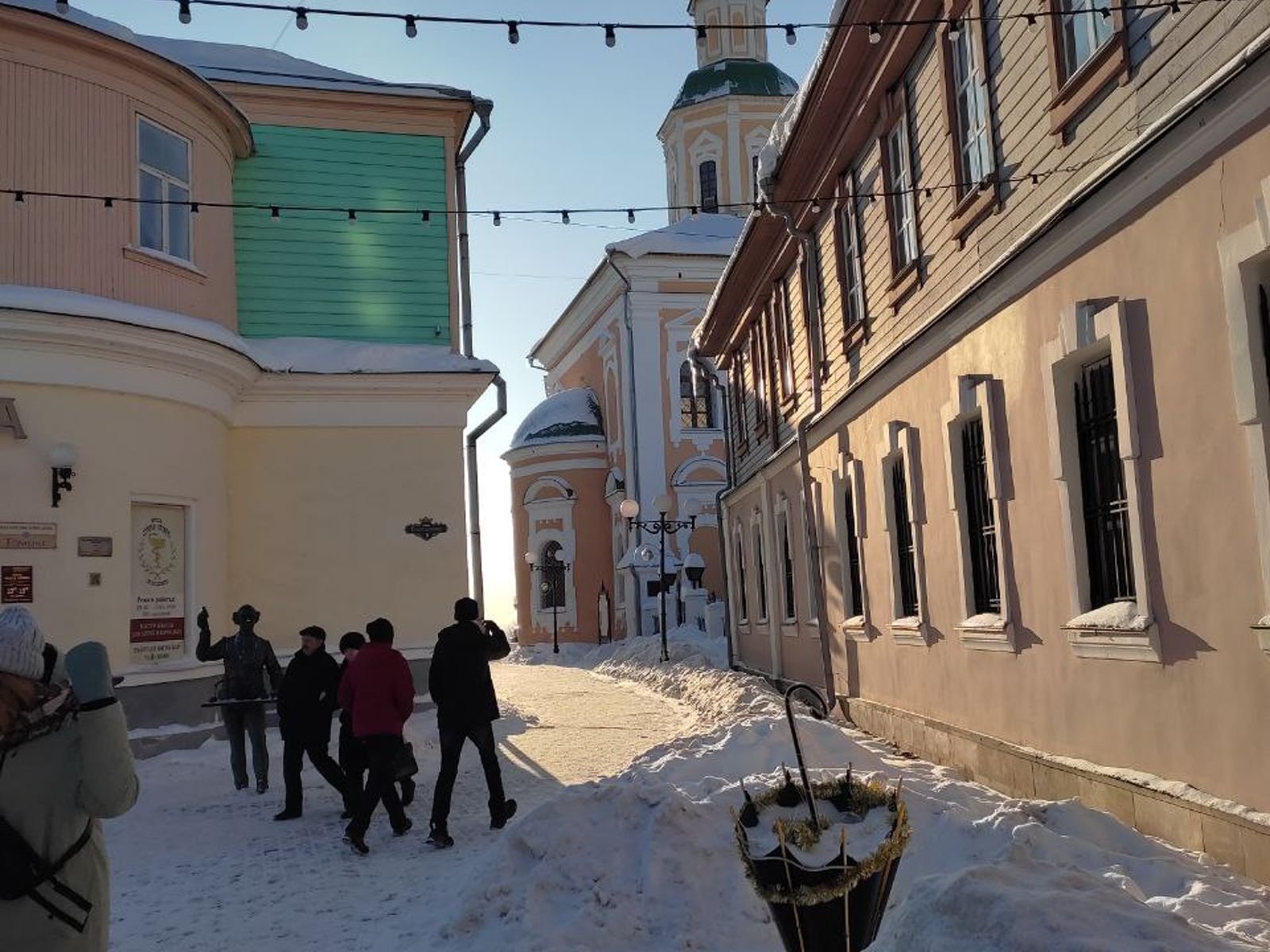 Георгиевская улица зимой