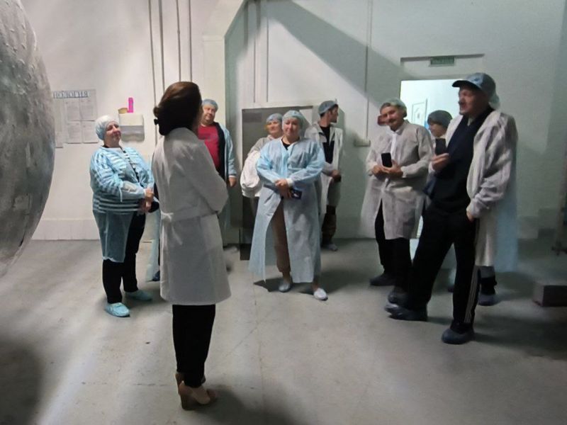 Экскурсия по производству Кавигрис