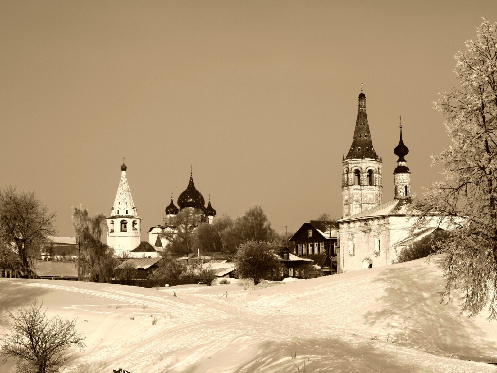 Суздальский кремль. Зима 