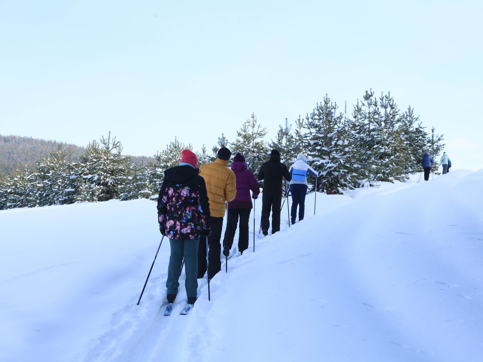 Лыжная прогулка в окрестностях села Кага
