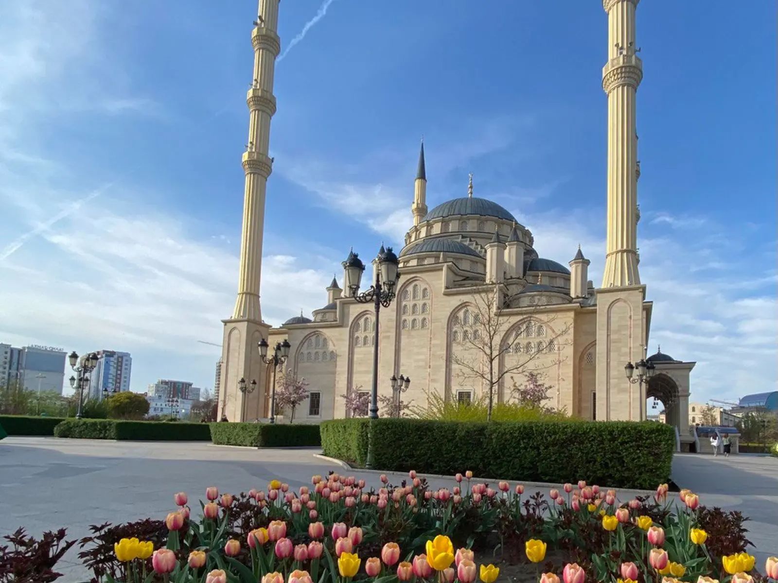 Мечеть "Сердце Чечни" в Грозном