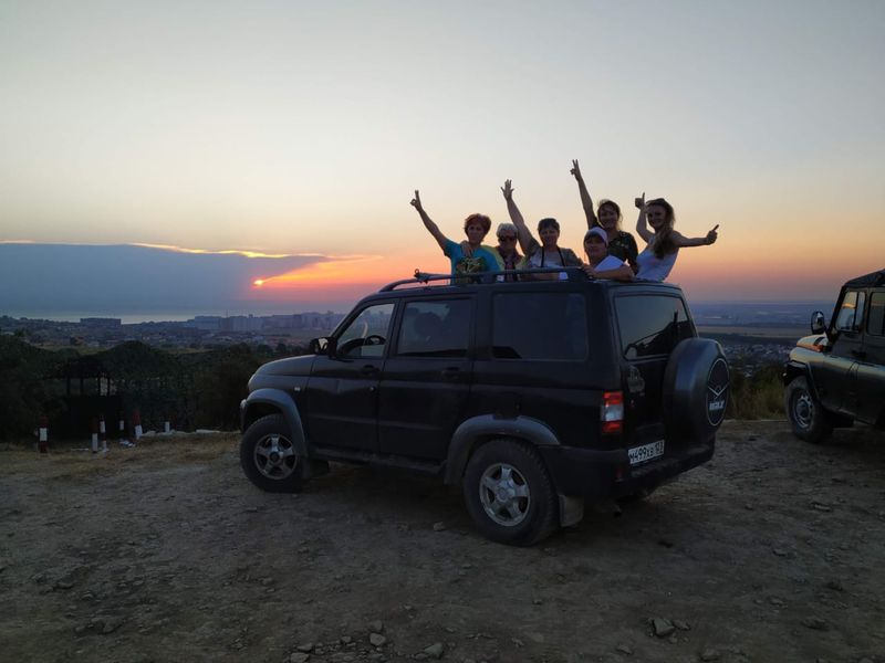 Начало Кавказских гор