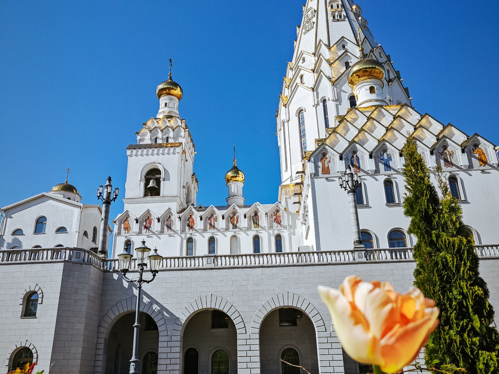 Красота самого высокого православного храма в Беларуси
