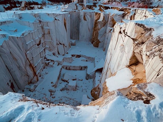 Мраморная долина, лёд Байкала в Бугульдейке — фото 3