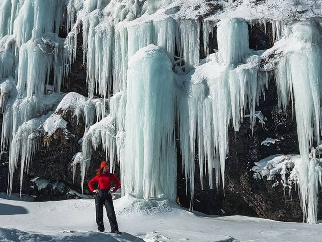 Ледопады и другие чудеса природы в бухте Тихой