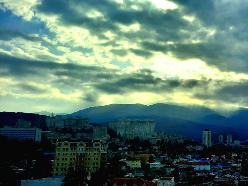 Панорама Алушты
