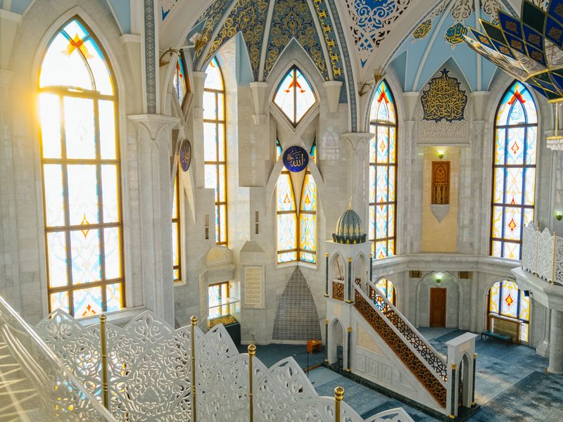 В мечети
