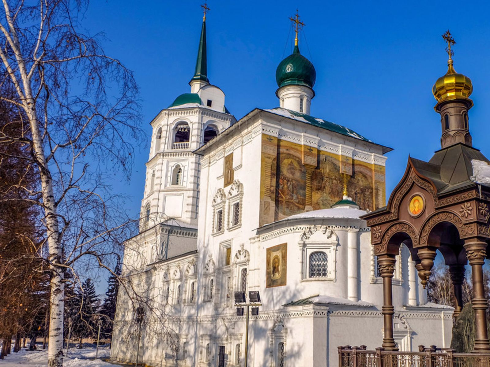 Спасская церковь - первый каменный храм Восточной Сибири