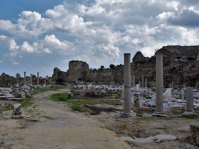 Античные города Перге, Аспендос и Сиде из Анталии