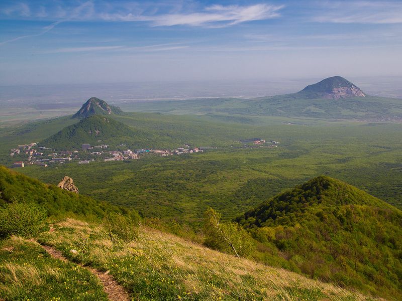 Вид с горы Бештау