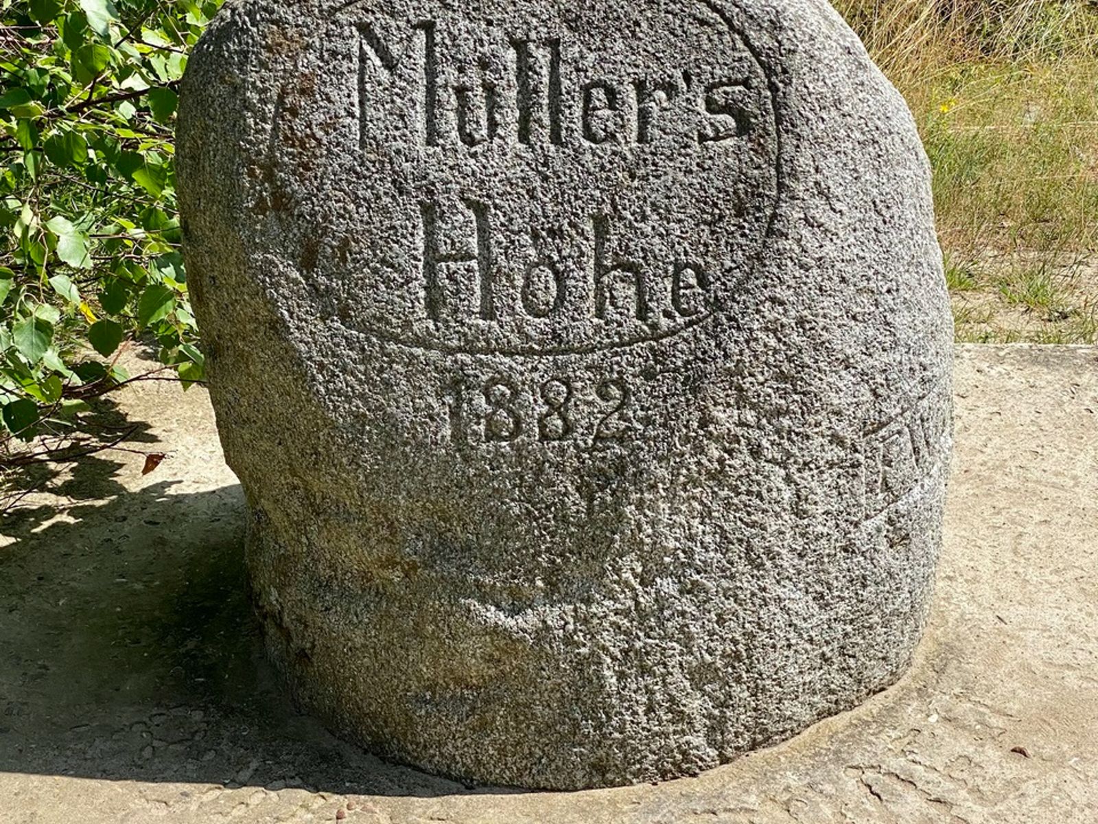 Памятный камень Людвига Мюллера