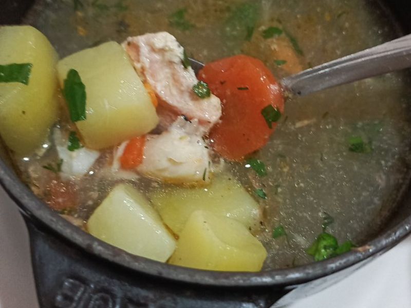Вкуснейшая куршская уха