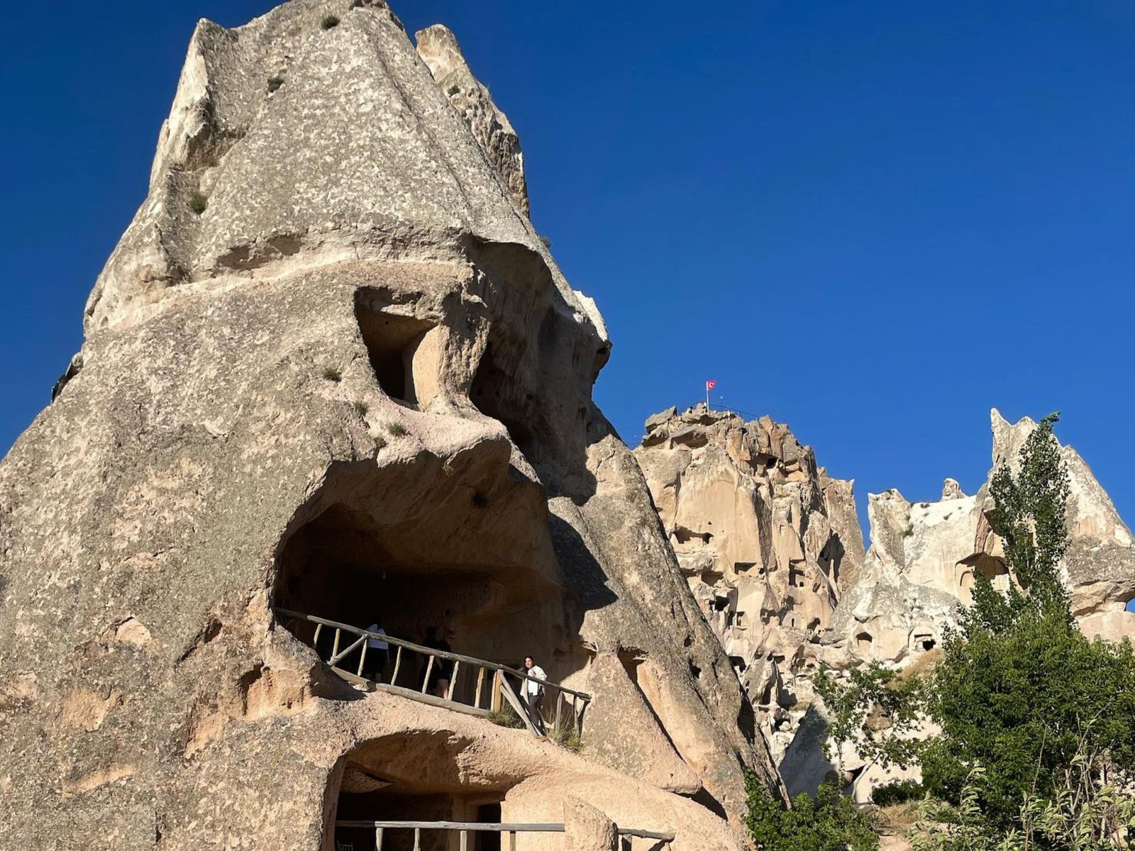 Скальные дома в Каппадокии