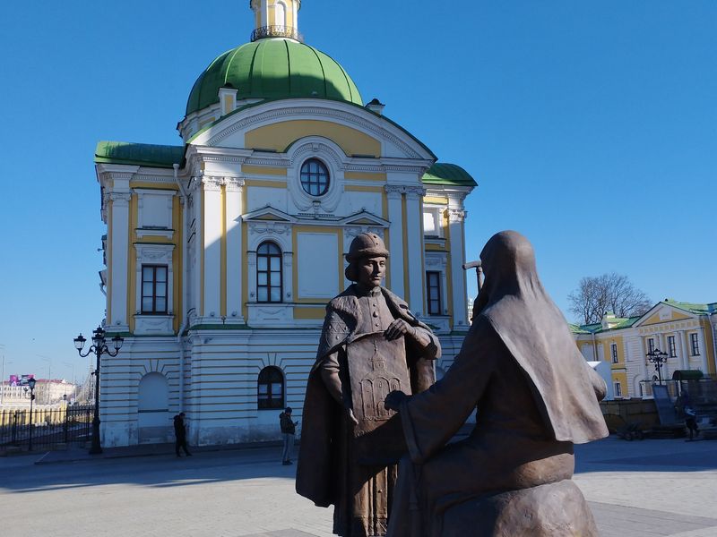 На экскурсии