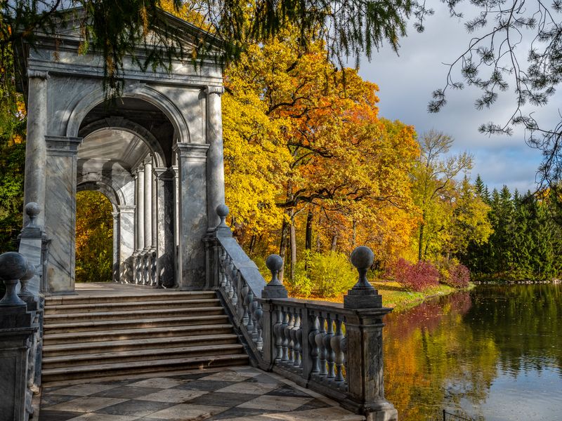 Мраморный мост, Царское Село