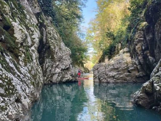 Осенне-зимний SUP-тур в каньон «Чертовы ворота» в группе — фото 3