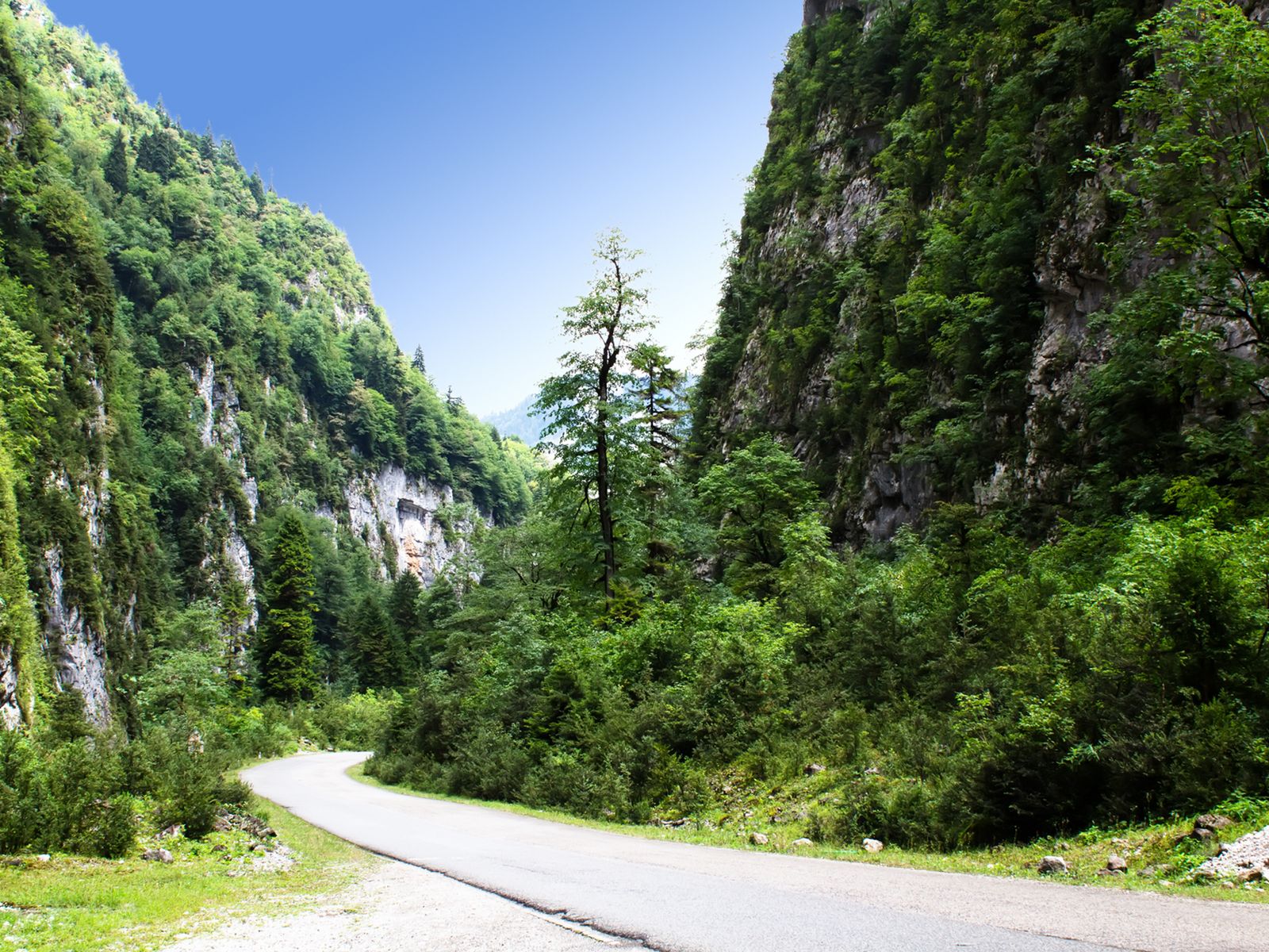 Горные дороги Абхазии