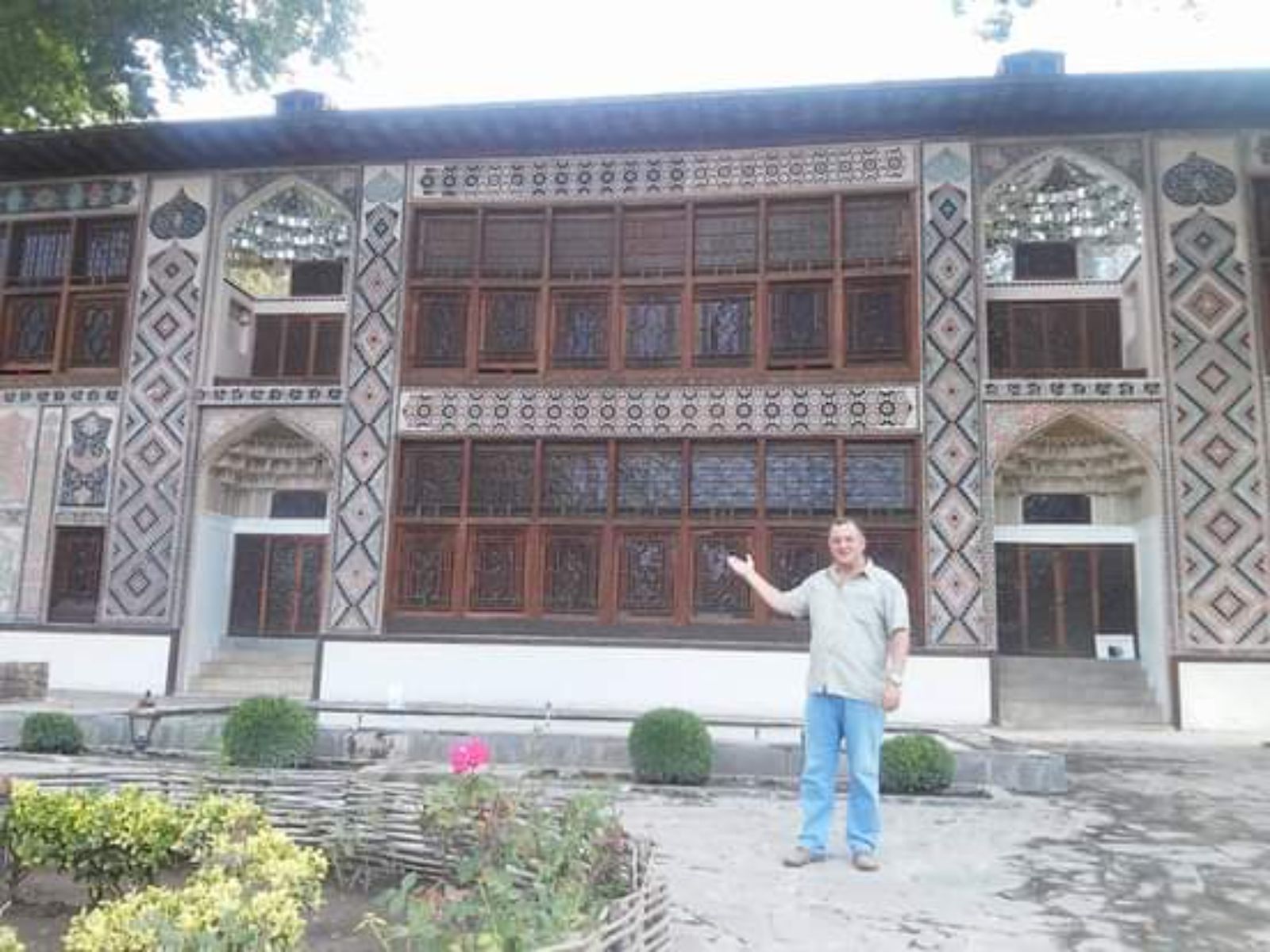 Дворец шекинских ханов 18 века 