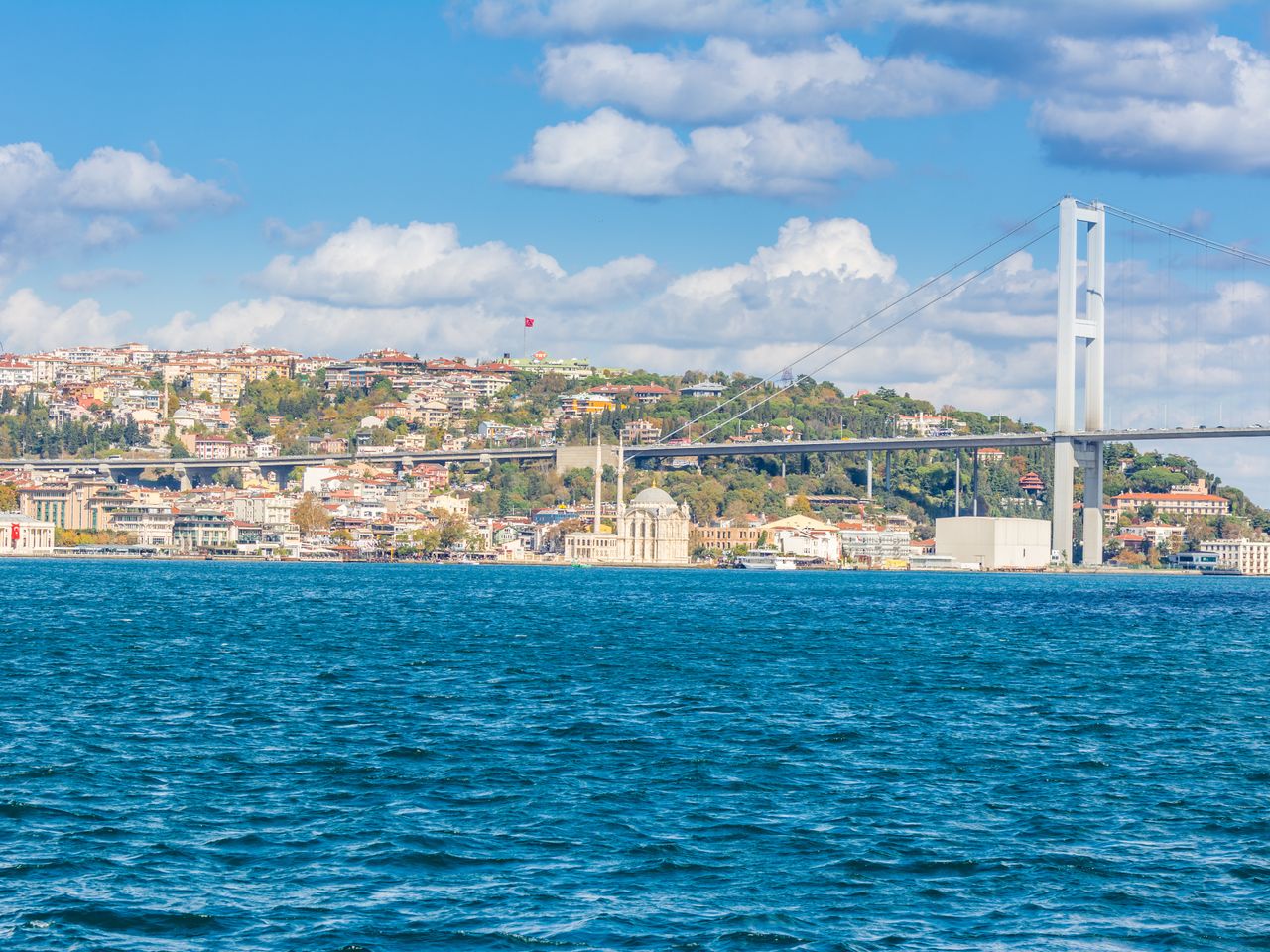 Экскурсия «Закат на Босфоре» на корабле с напитками/обедом - групповая экскурсия в Стамбуле длительностью 3 часа с количеством участников более 20 человек со скидкой 20% цена экскурсии 24€