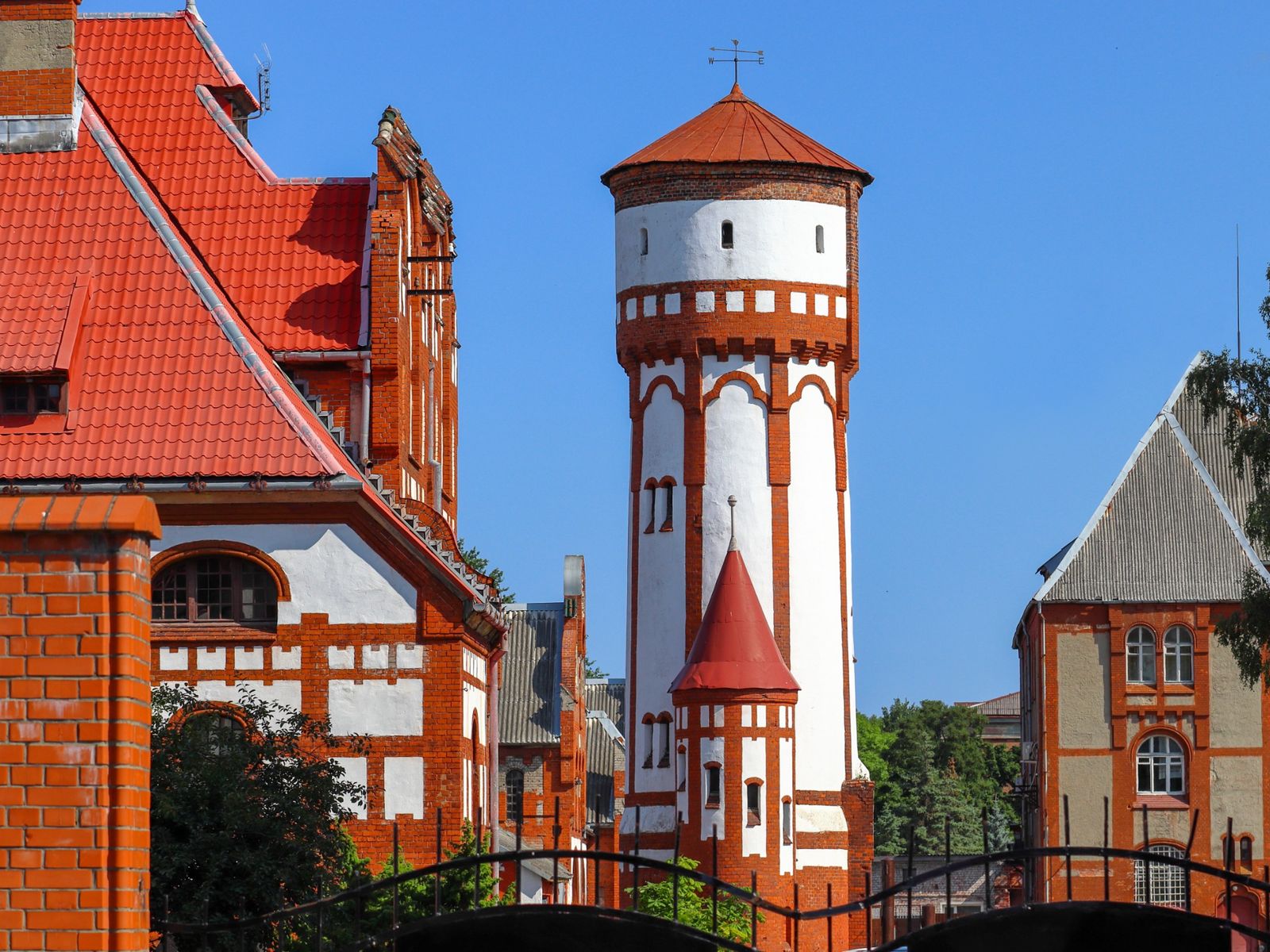 Водонапорная башня в Балтийске