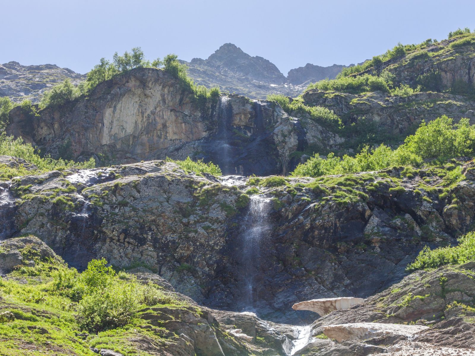 Софийские водопады в Архызе
