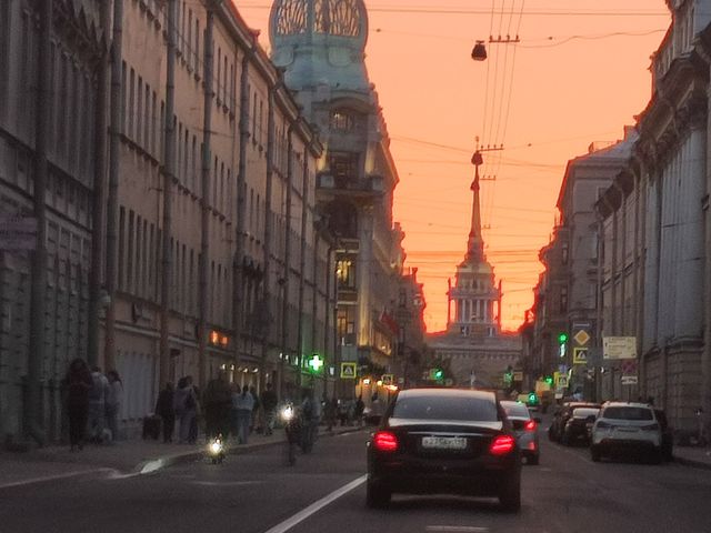 По вечернему Санкт-Петербургу на автомобиле — фото 3