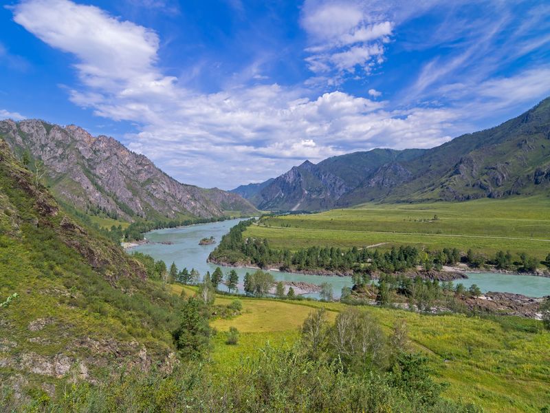 Река Катунь