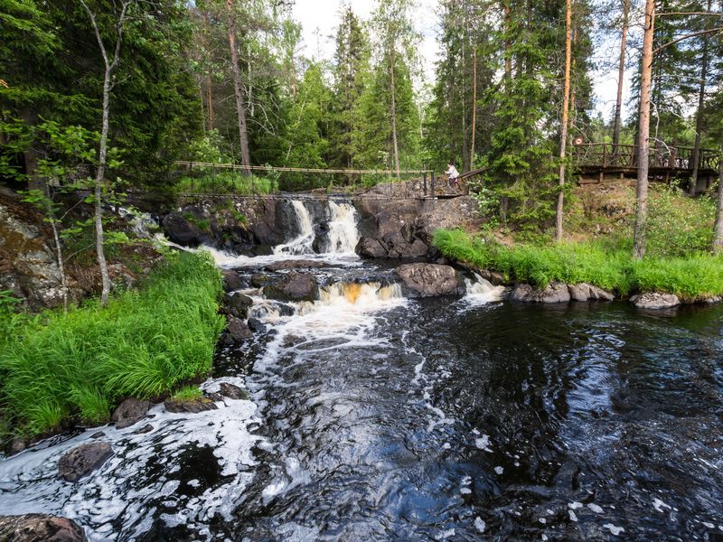 Водопад Ахвенкоски