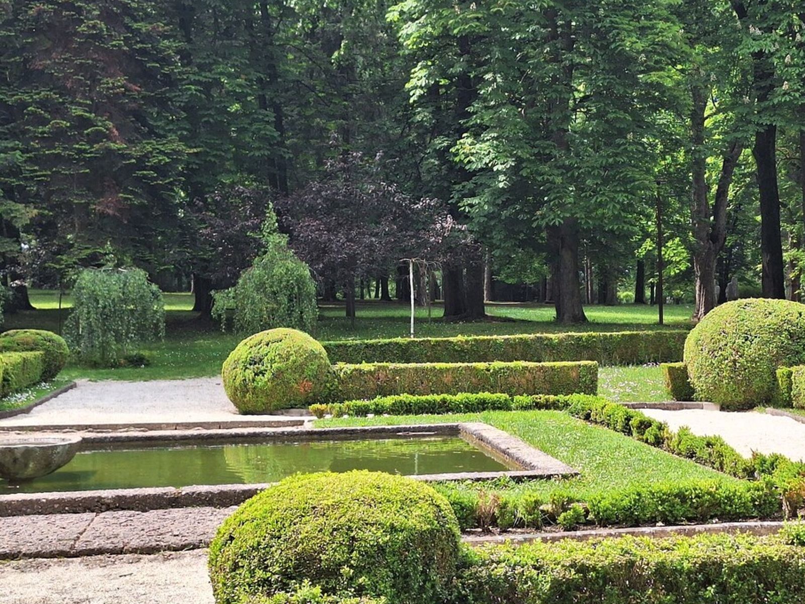 В парке