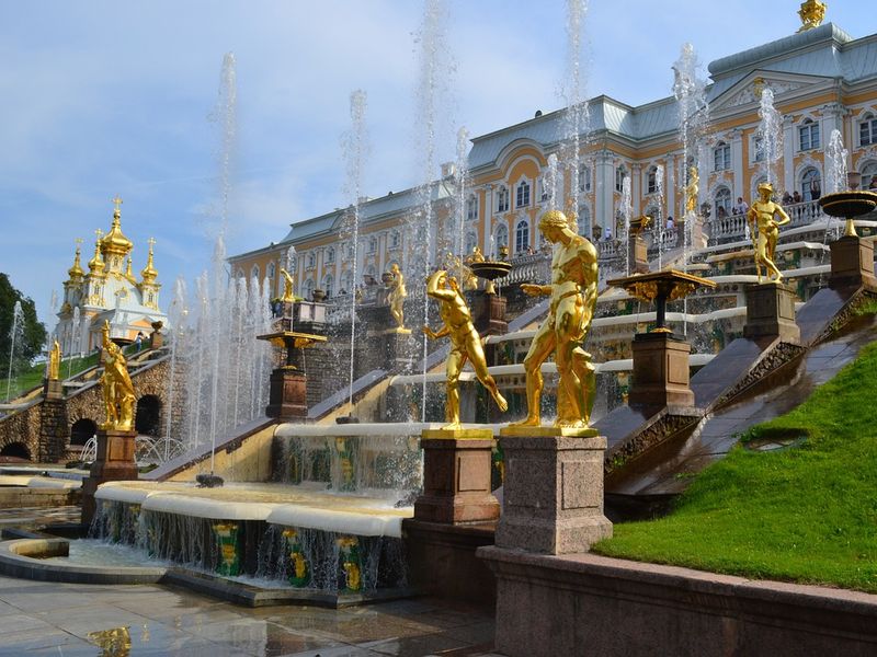 В Петергофе