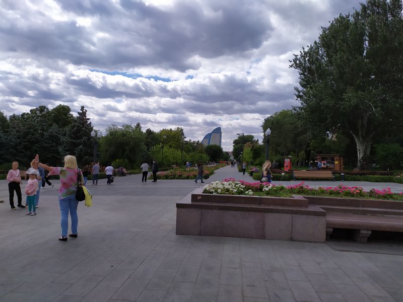На экскурсии