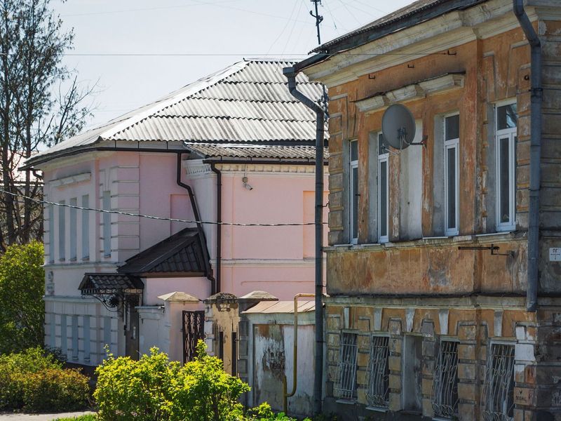 Старые дома